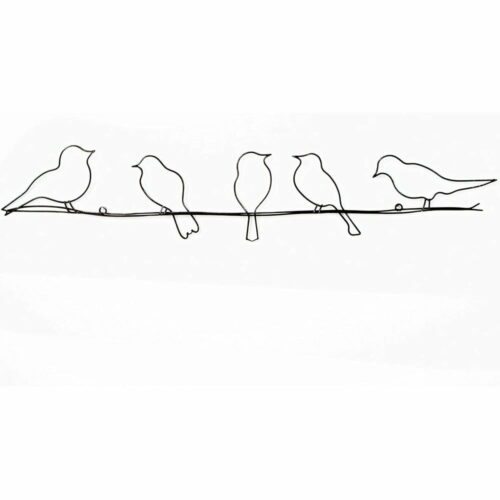 Nástěnná dekorace Graham & Brown Bird On Wire