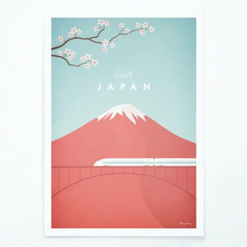 Plakát Travelposter Japan
