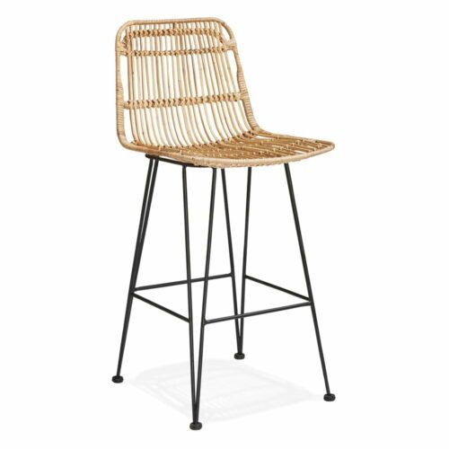 Přírodní barová židle Kokoon Liano Mini